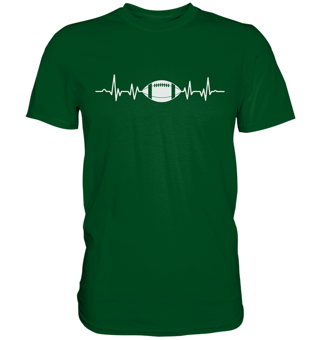 Football Heartbeat - Premium Shirt