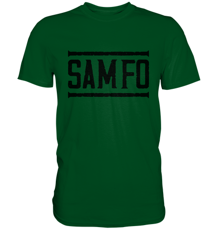 SAMFO black - Premium Shirt