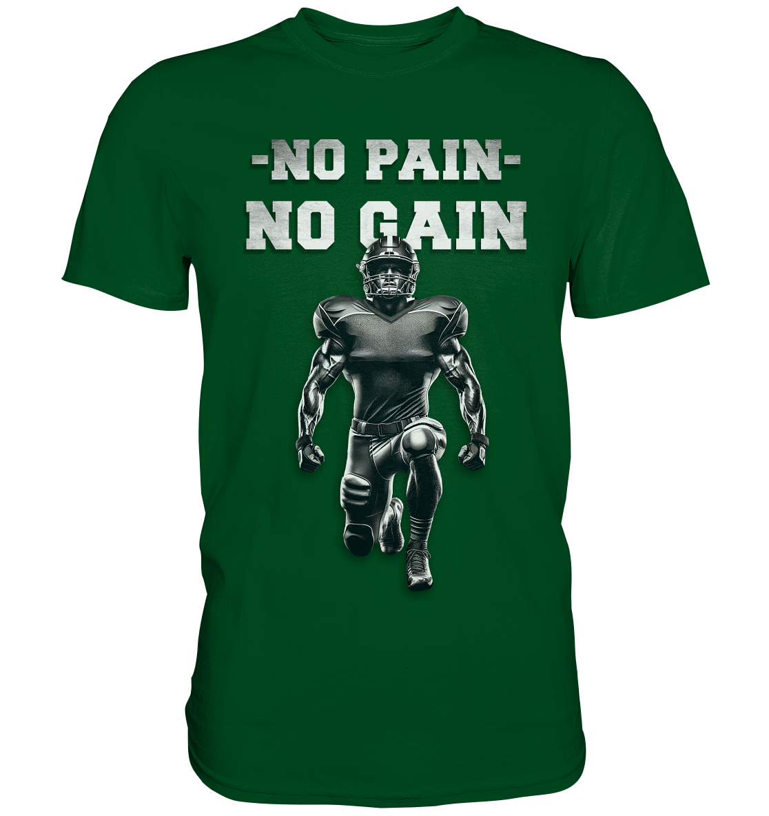 No Pain No Gain Metal  - Premium Shirt