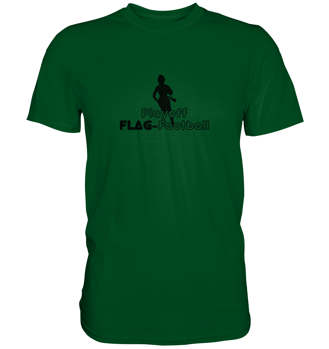 Playoff Flag Football  Women black  - Premium Shirt