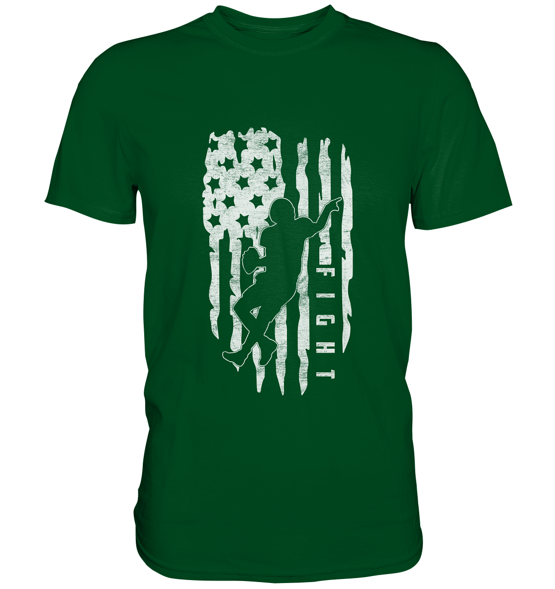 USA Flag Fight - Premium Shirt