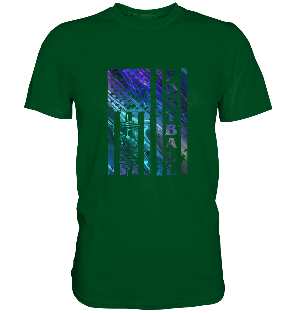 USA Football Flag  - Premium Shirt