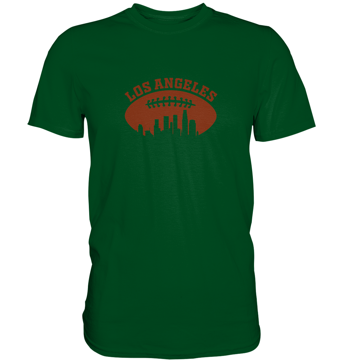 Los Angeles Football Silhouette - Premium Shirt