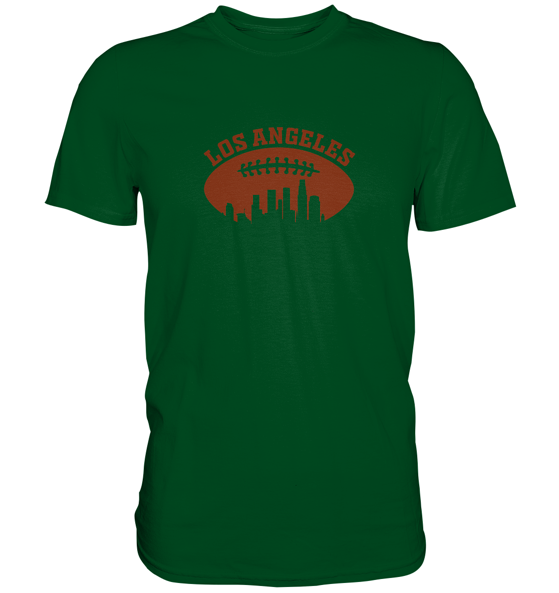 Los Angeles Football Silhouette - Premium Shirt