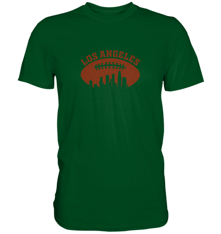 Los Angeles Football Silhouette - Premium Shirt