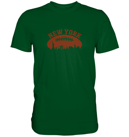 New York Football Silhoutte  - Premium Shirt