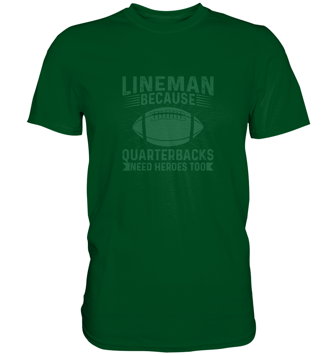 Lineman Heroes Green - Premium Shirt