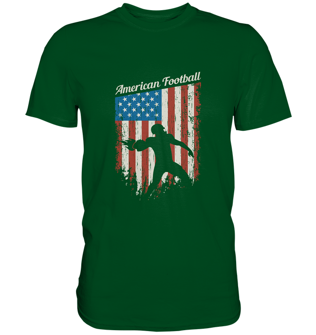 American Football Banner - Premium Shirt