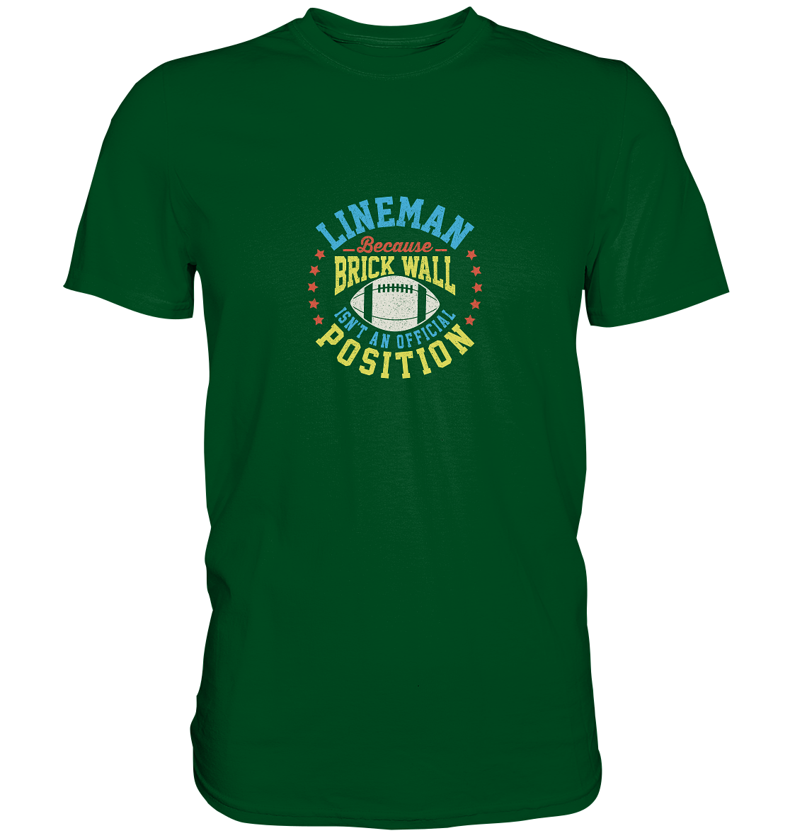 Lineman Brick Wall - Premium Shirt