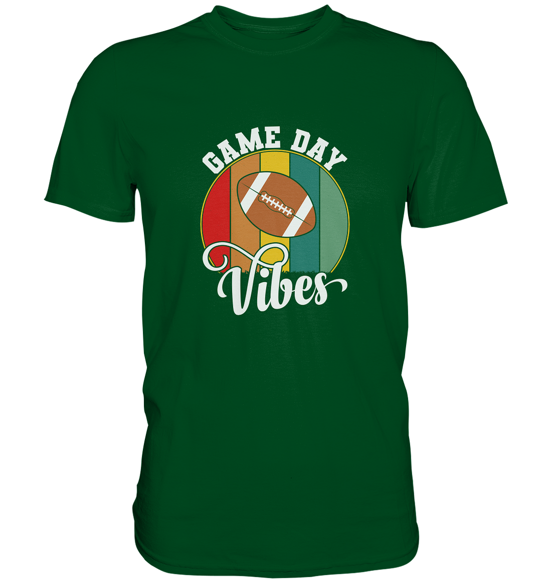 Game Day Vibes White - Premium Shirt
