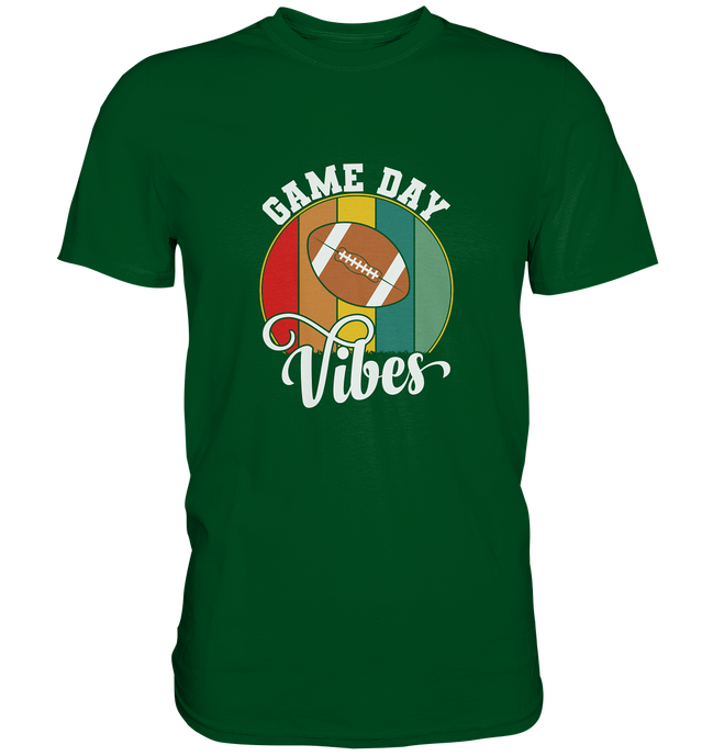 Game Day Vibes White - Premium Shirt