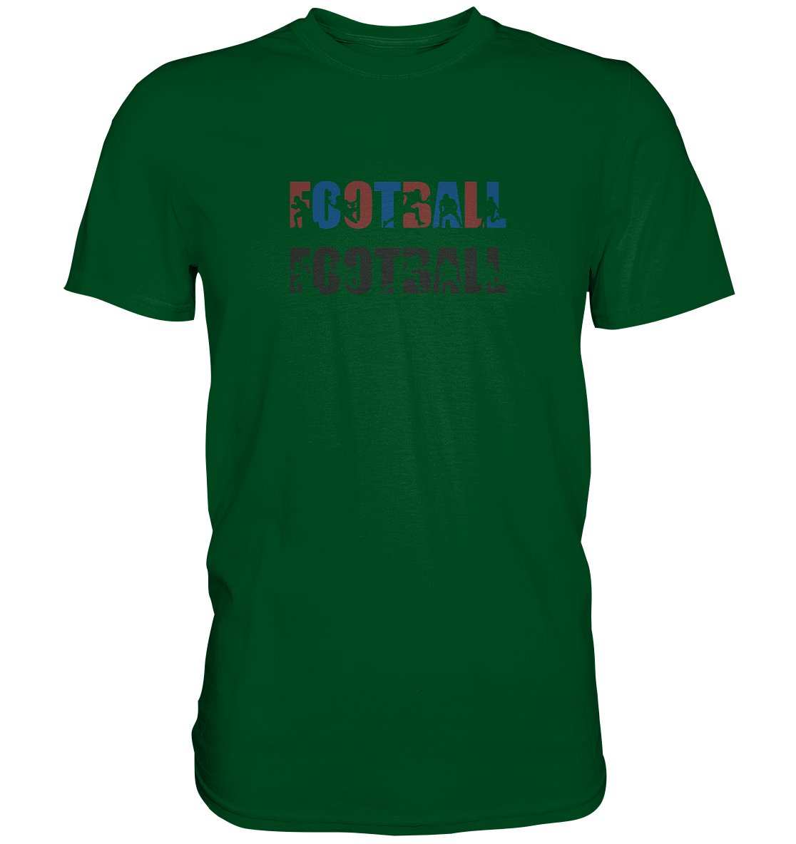 Football Silhouette - Premium Shirt