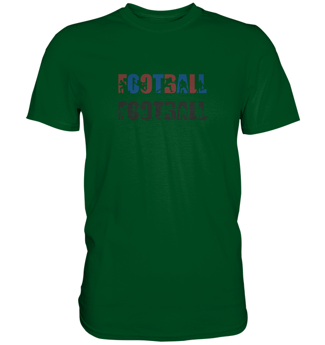 Football Silhouette - Premium Shirt