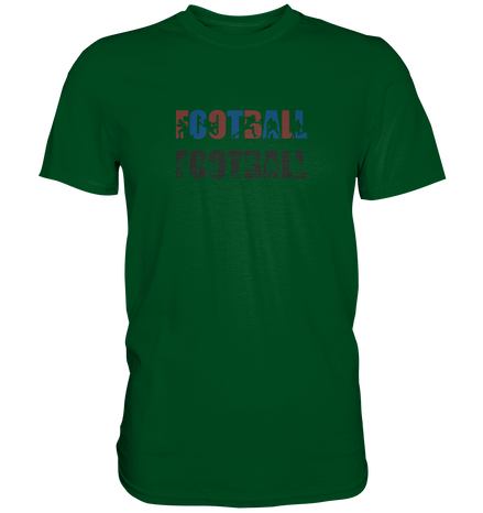 Football Silhouette - Premium Shirt