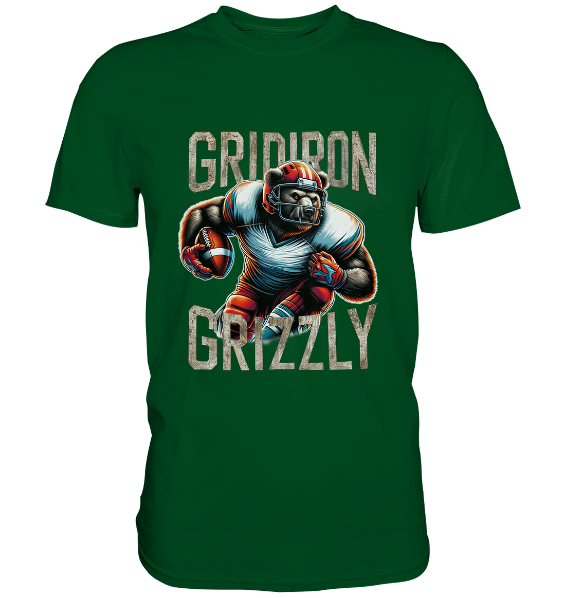 Gridiron Grizzly - Premium Shirt