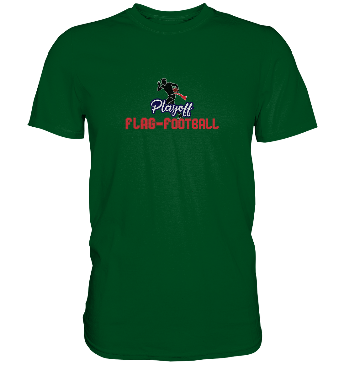 Playoff Flag Football Men red - Premium Shirt