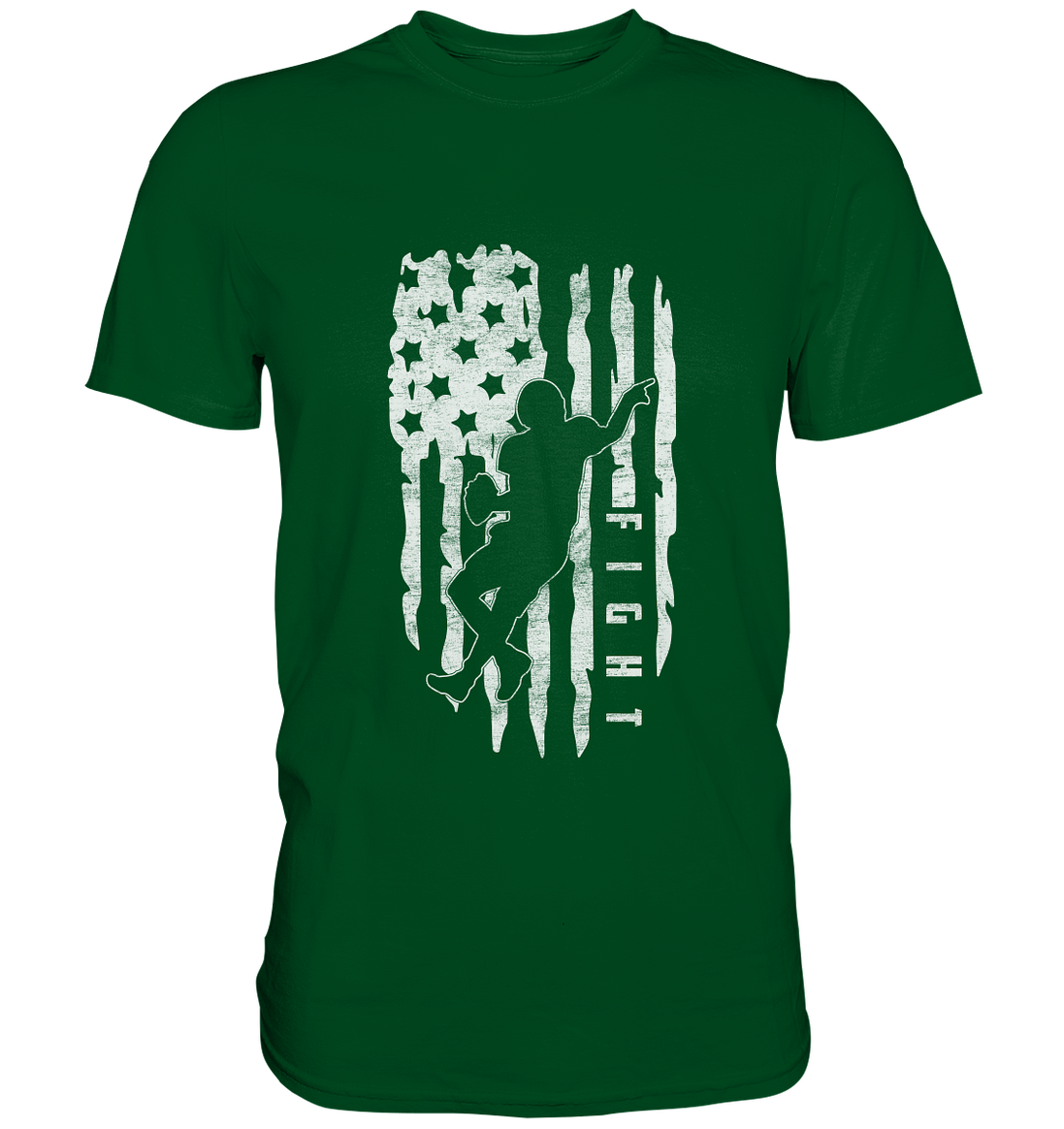 USA Flag Fight - Premium Shirt