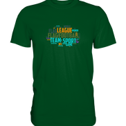 Flag Football Word Bubble - Premium Shirt