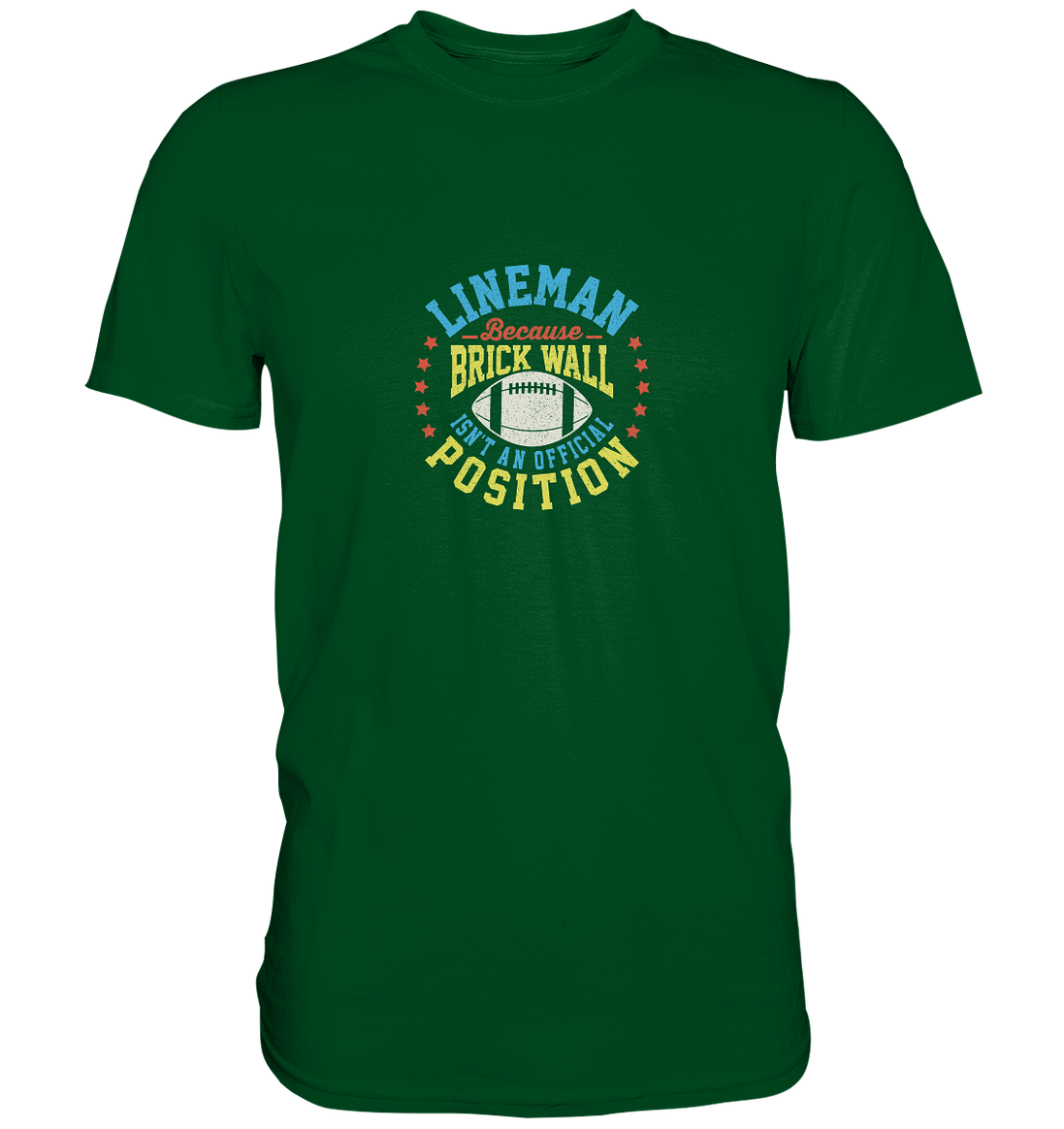 Lineman Brick Wall - Premium Shirt