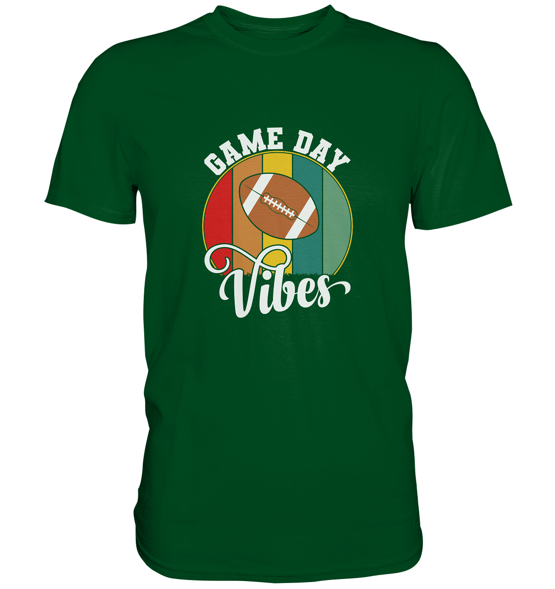 Game Day Vibes White - Premium Shirt