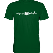 Football Heartbeat - Premium Shirt