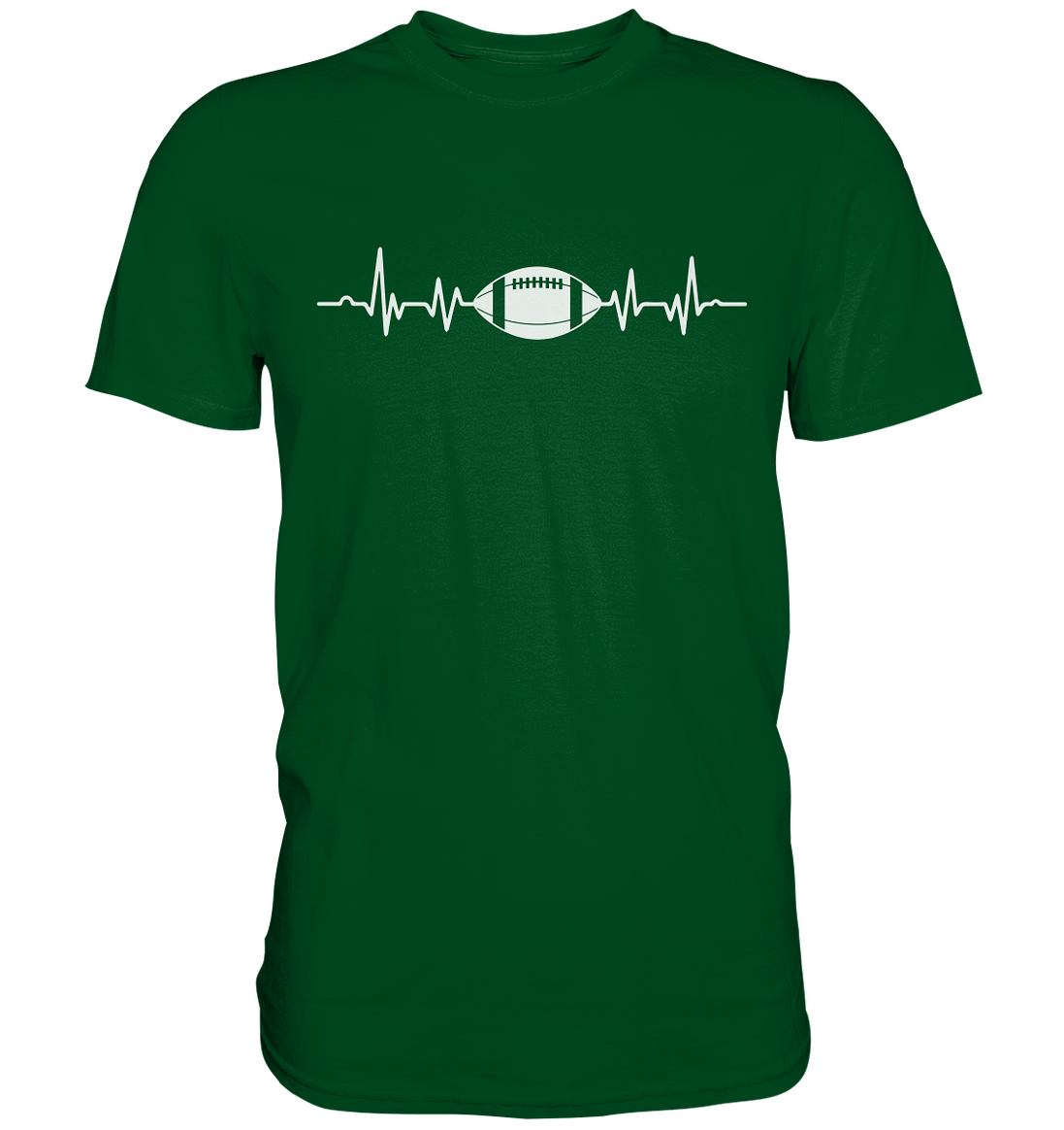 Football Heartbeat - Premium Shirt