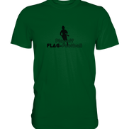 Playoff Flag Football  Women black  - Premium Shirt