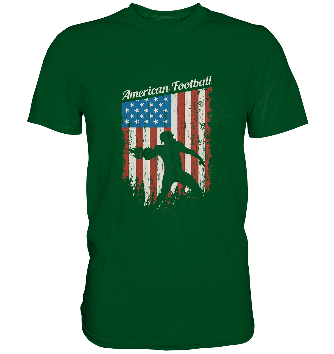 American Football Banner - Premium Shirt