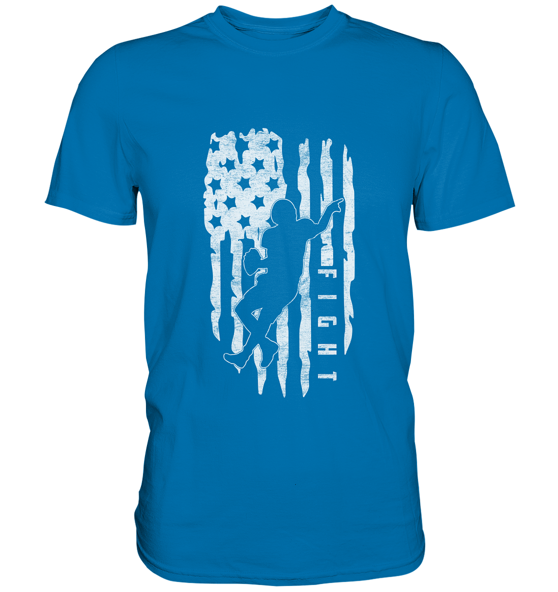 USA Flag Fight - Premium Shirt