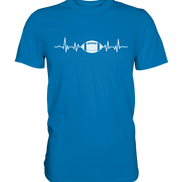 Football Heartbeat - Premium Shirt