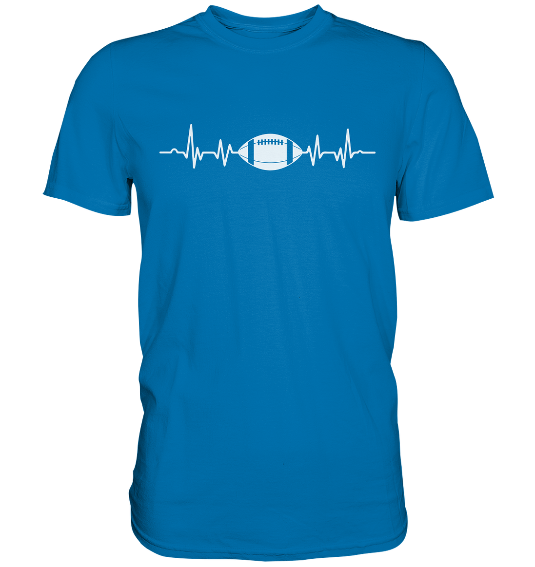 Football Heartbeat - Premium Shirt