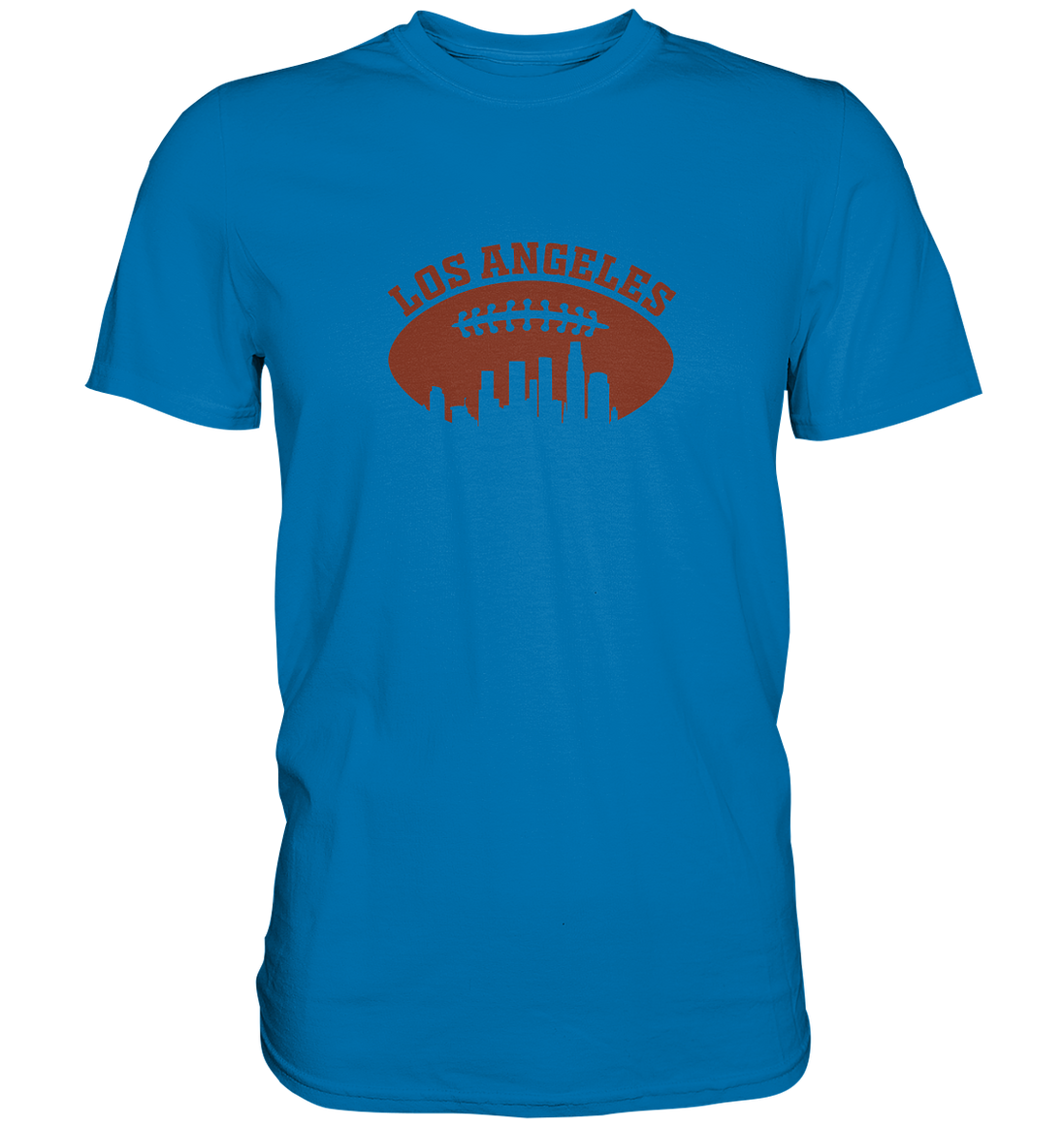 Los Angeles Football Silhouette - Premium Shirt