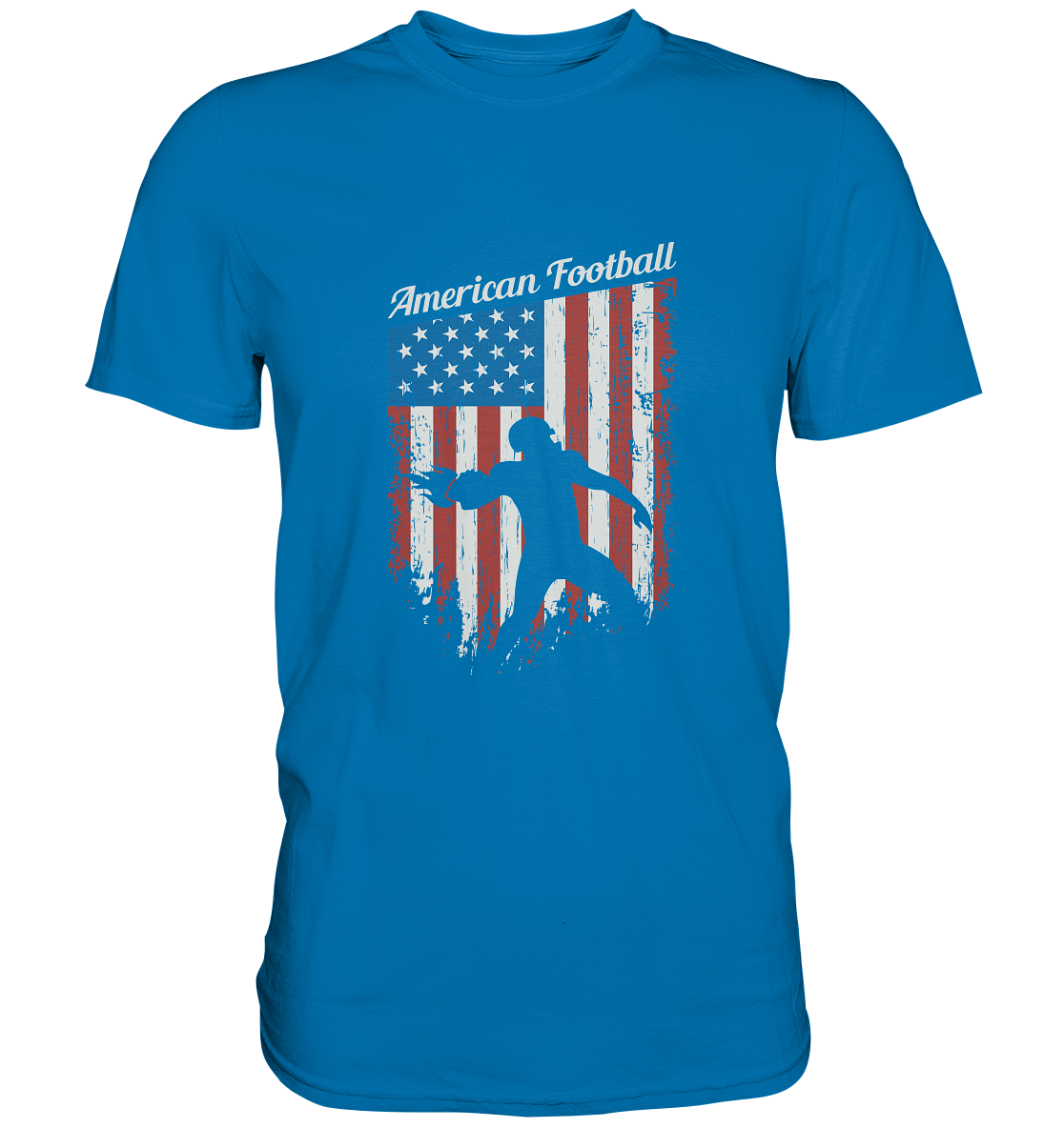 American Football Banner - Premium Shirt
