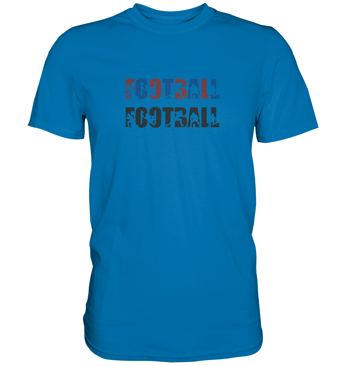 Football Silhouette - Premium Shirt