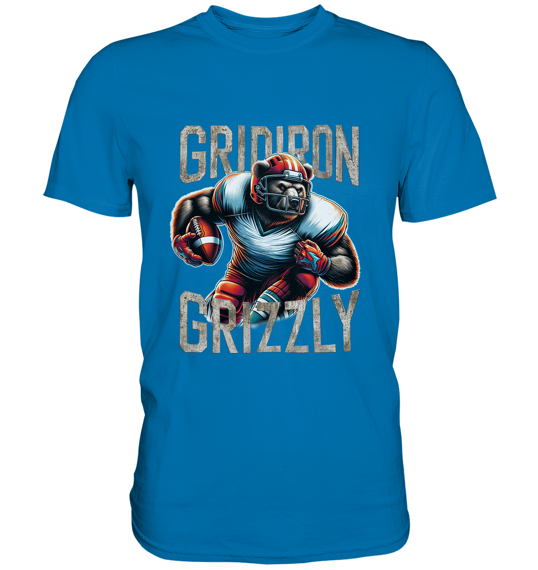 Gridiron Grizzly - Premium Shirt