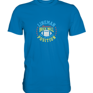 Lineman Brick Wall - Premium Shirt