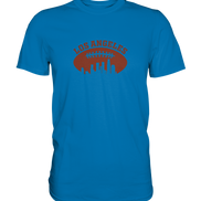 Los Angeles Football Silhouette - Premium Shirt
