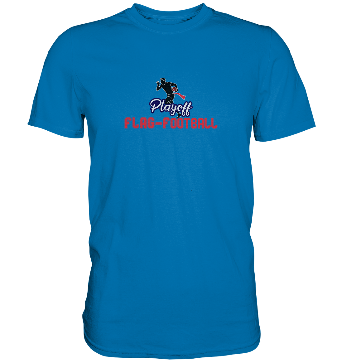 Playoff Flag Football Men red - Premium Shirt