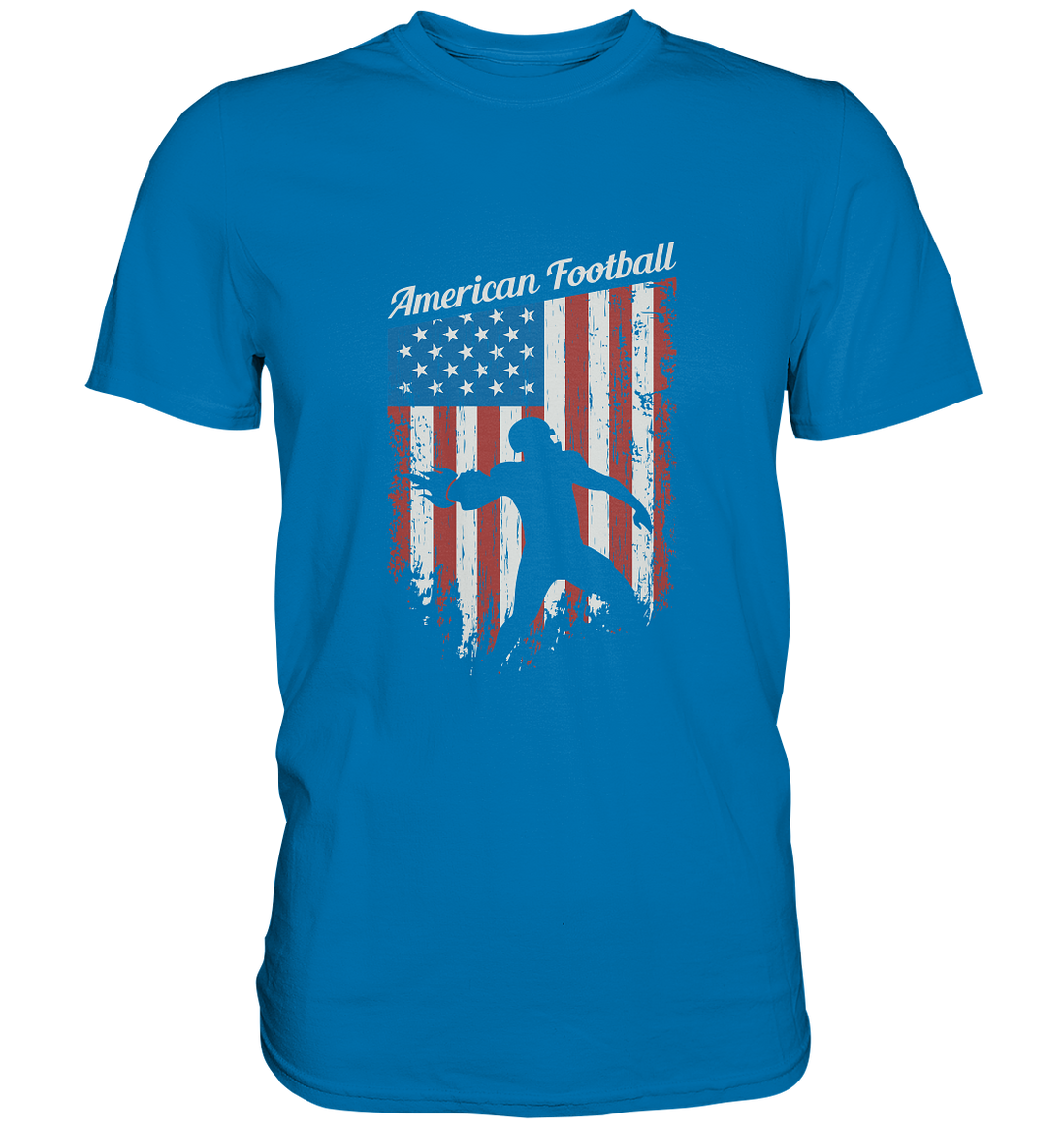 American Football Banner - Premium Shirt