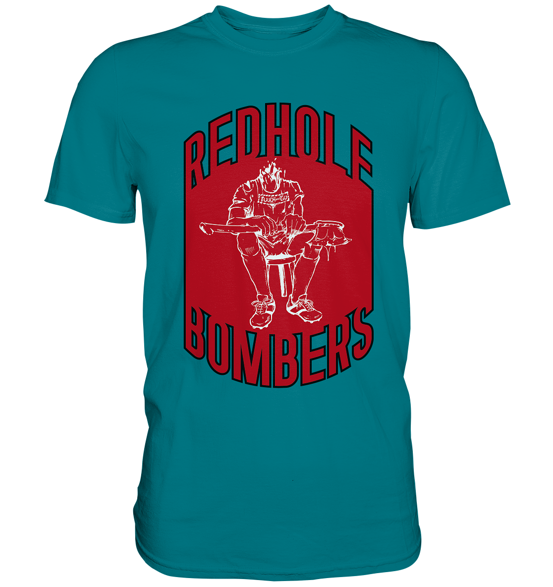 Red Hole Bombers Premium Shirt