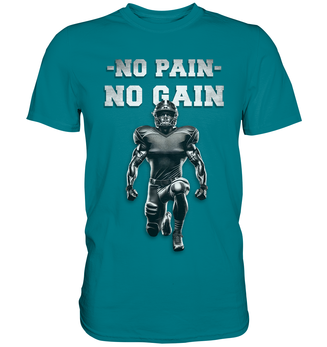 No Pain No Gain Metal  - Premium Shirt