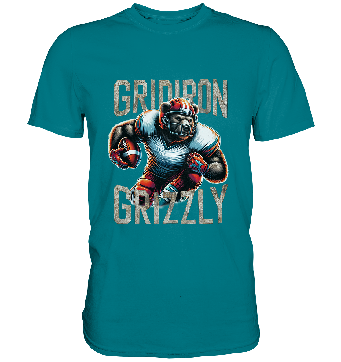 Gridiron Grizzly - Premium Shirt