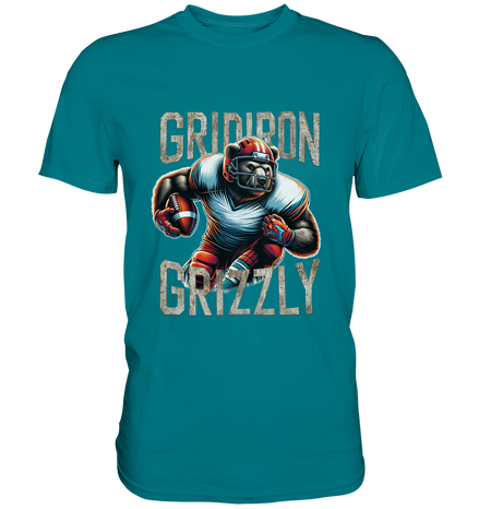Gridiron Grizzly - Premium Shirt