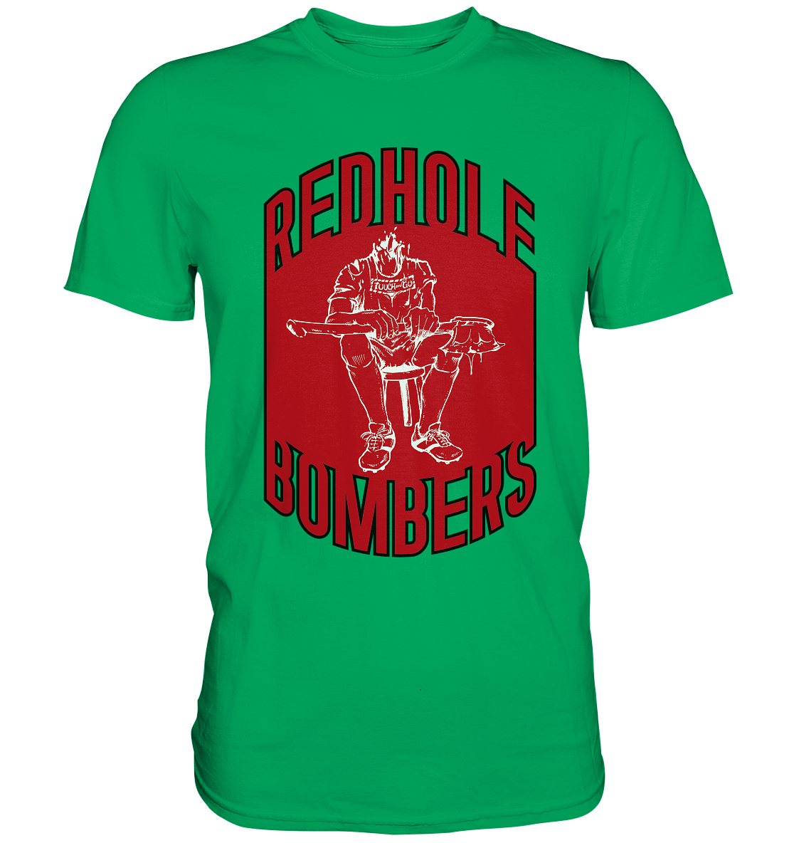 Red Hole Bombers Premium Shirt