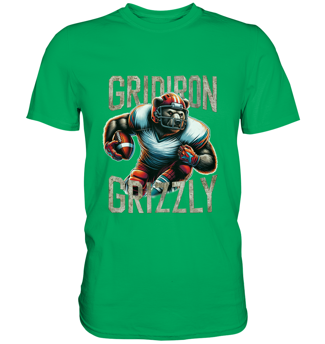 Gridiron Grizzly - Premium Shirt