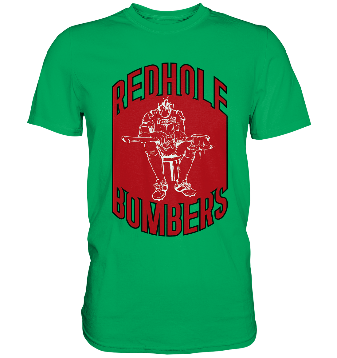Red Hole Bombers Premium Shirt