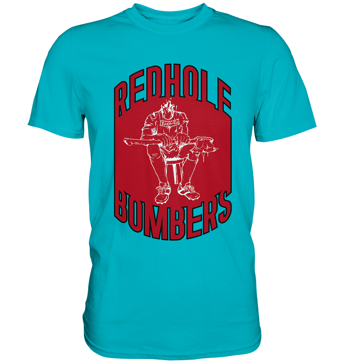 Red Hole Bombers Premium Shirt
