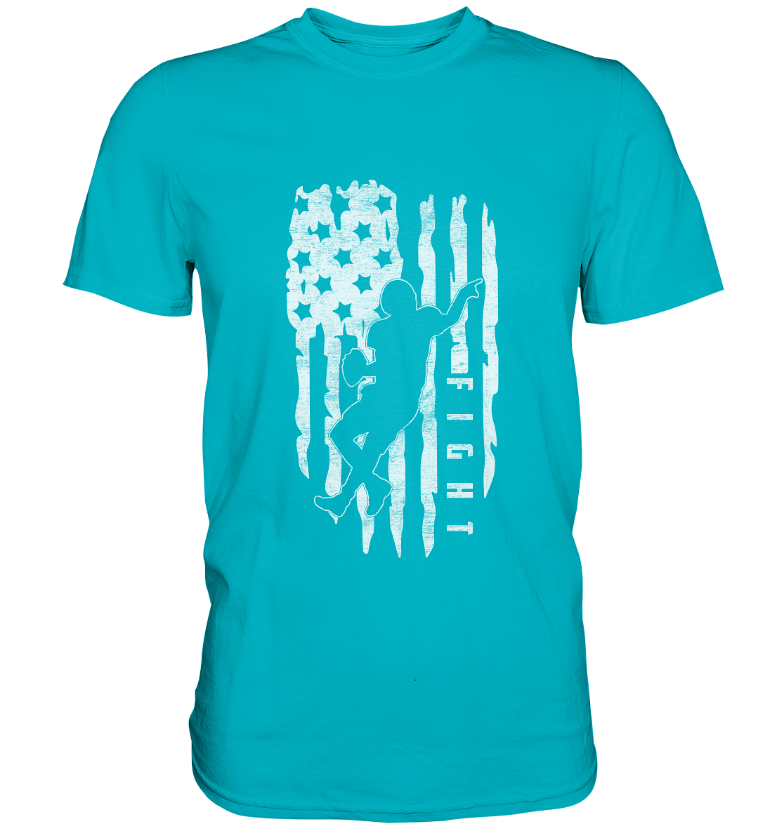 USA Flag Fight - Premium Shirt