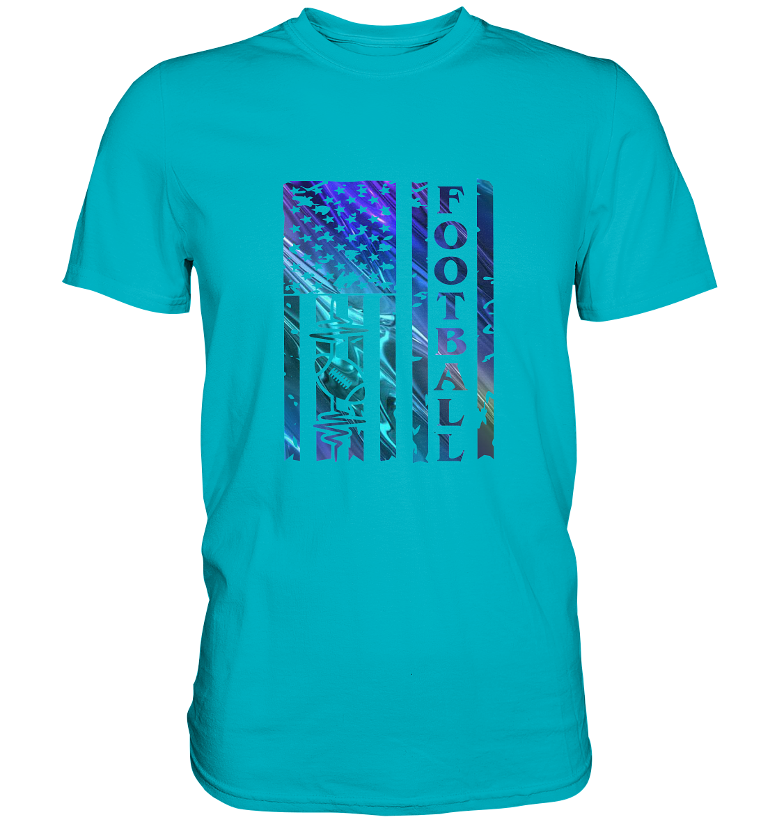 USA Football Flag  - Premium Shirt