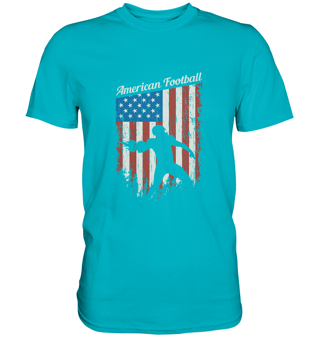 American Football Banner - Premium Shirt